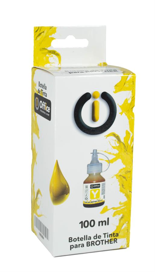 TINTA P/BROTHER 100CC D AMARILLO CON APLICADOR