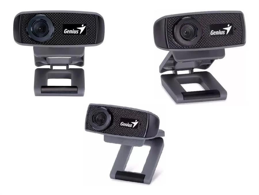 WEBCAM GENIUS FACECAM 1000X 720P 30FPS BLACK