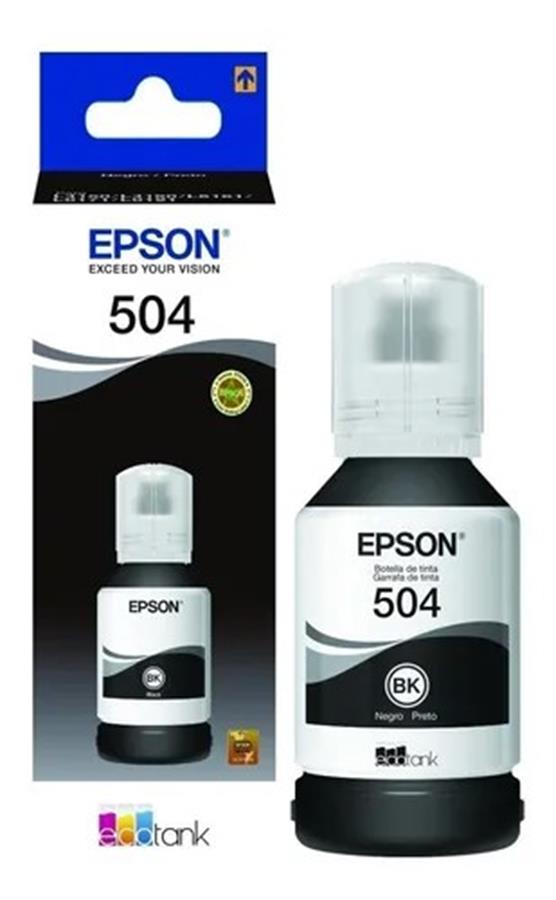 TINTA EPSON ORIGINAL 504 NEGRO (L4150 L4160 L6161 L6171 L6191)