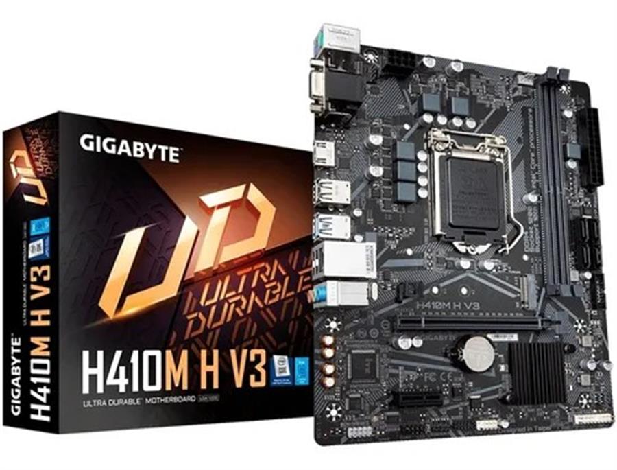 MOTHERBOARD GIGABYTE H410M H DDR4 INTEL SOCKET 1200 10MA GEN