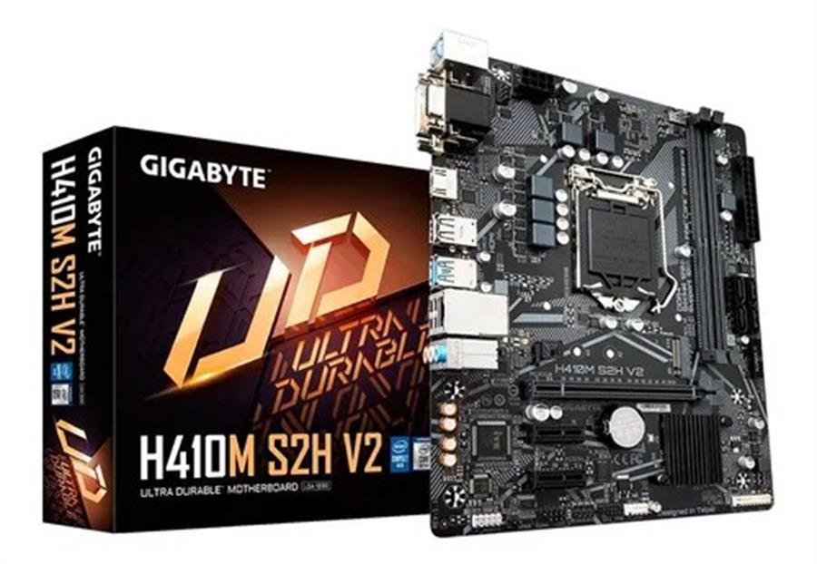 MOTHERBOARD GIGABYTE H410M S2H V2 DDR4 INTEL SOCKET 1200