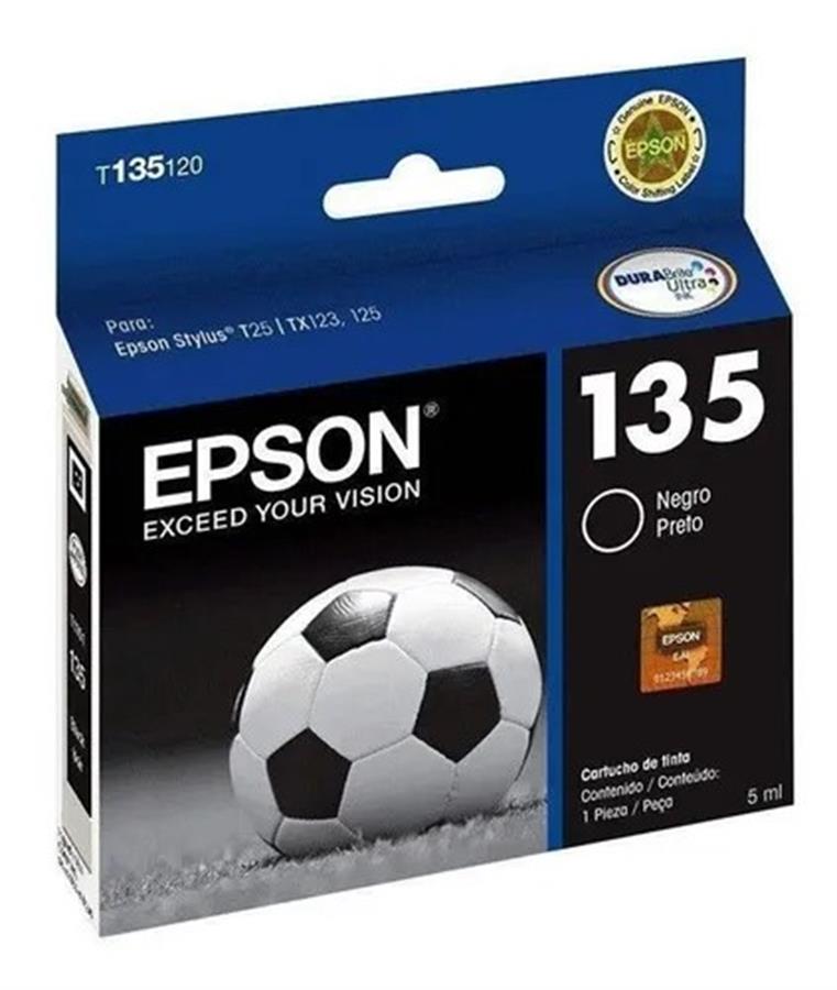 CARTUCHOS EPSON ORIGINAL 135 NEGRO