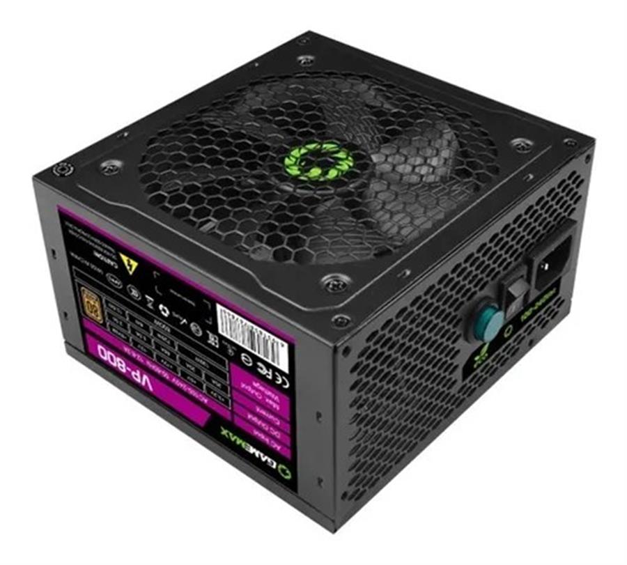 FUENTE 800W GAMEMAX VP-800 80 PLUS BRONZE