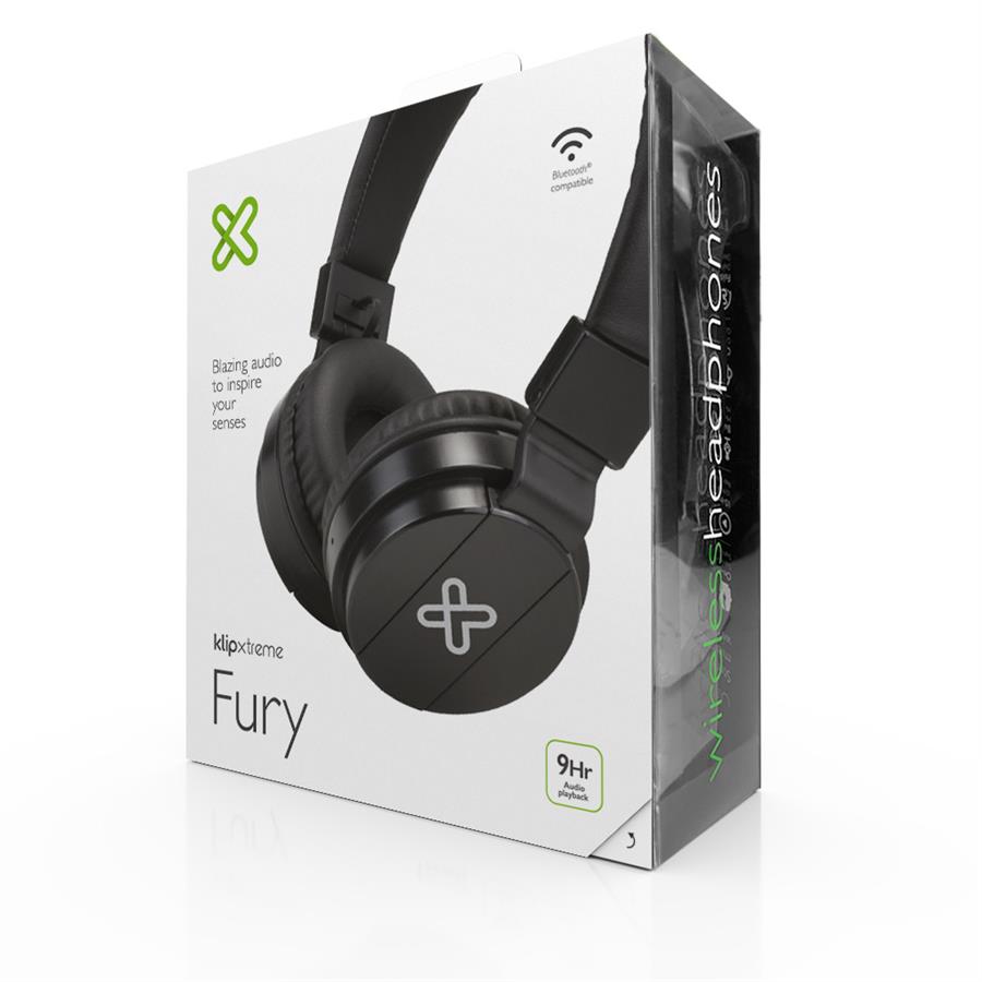 AURICULAR KLIP XTREME FURY PRO BLUETOOTH NEGRO