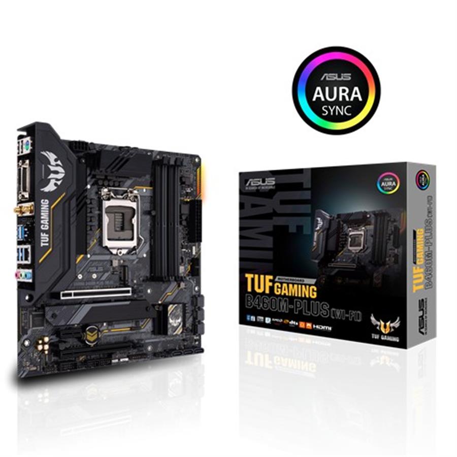 TARJETA MADRE MICRO ATX INTEL® B460 (LGA 1200) PARA JUEGOS CON M.2 DUAL, 8 FASES DE PODER, INTEL® WIFI 6