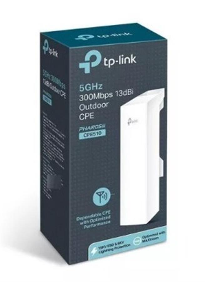 ANTENA CPE EXTERIOR WI-FI TP LINK CPE510 5GHZ 300MBPS