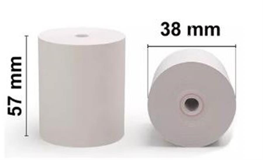 ROLLO TERMICO 57mm X 20mts POR UNIDAD