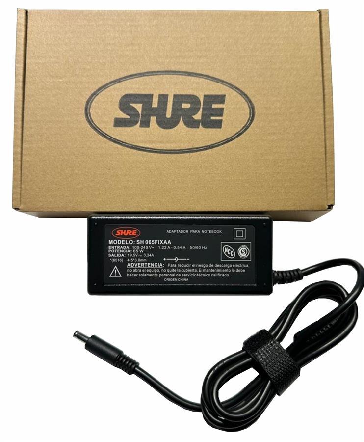 CARGADOR NOTEBOOK , DELL 19,5V/3,33A - 4.5 X 3.0 MM SH-CNF65W-16