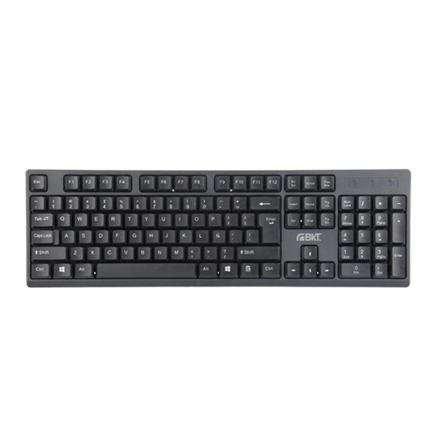 Teclado Basico Usb Con Cable Español BKT214U