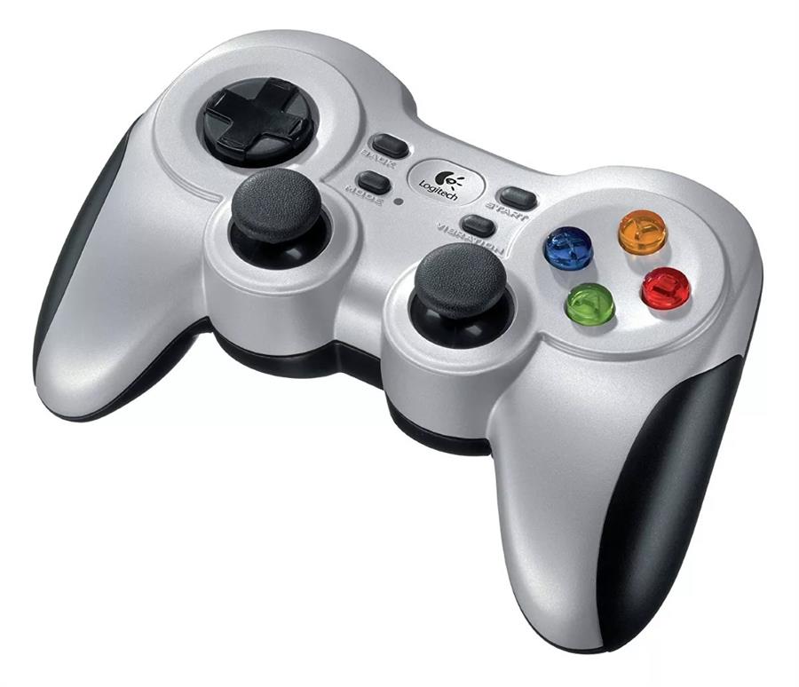 Joystick inalámbrico Logitech G F710 plata/negro