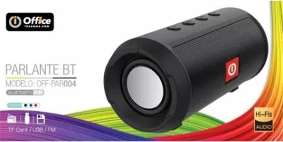 PARLANTES AUDIO BT OFF-PAR004 NEGRO