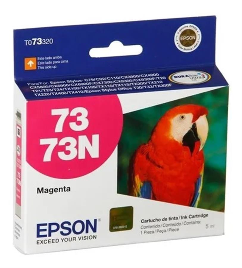 CARTUCHO ORIGINAL EPSON 73 73N MAGENTA