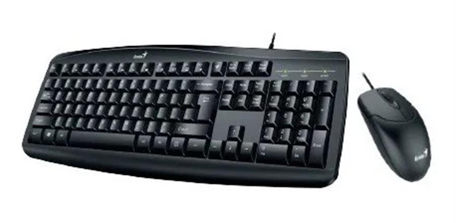 TECLADO + MOUSE GENIUS KM-200 SMART USB BLACK