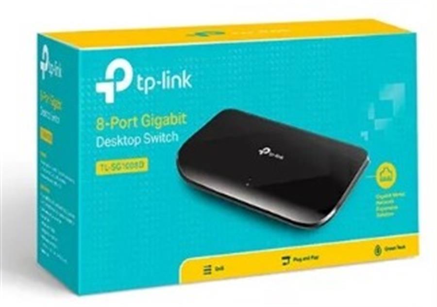 SWITCH TP-LINK TL-SG1008D