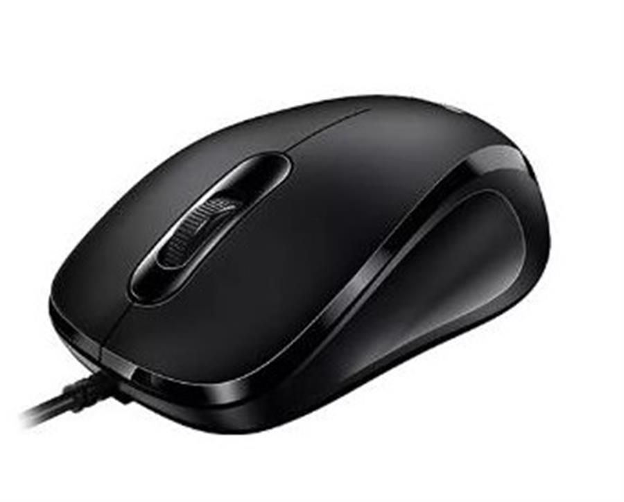 Mouse Oficina Genius Dx 101 Optico Usb Con Cable Color Negro